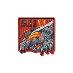 6890077AKO Σήμα 5.11 Vengeful Badger Patch -  Patches στο Practical Tactical